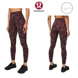 Lululemon In Movement Tight 25" *Everlux Size 4